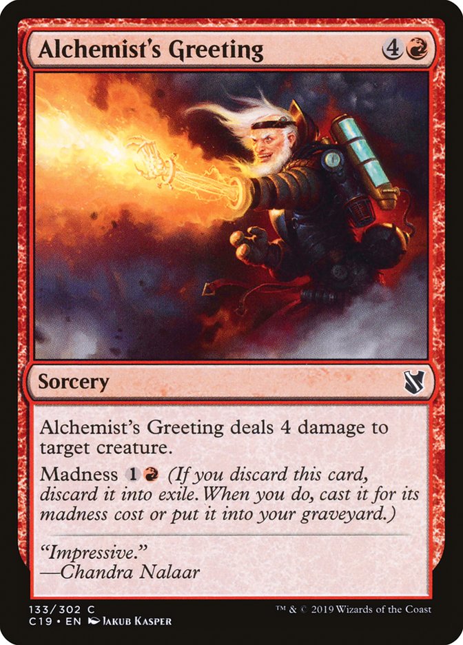 Alchemist's Greeting [Commander 2019] | Gear Gaming Bentonville