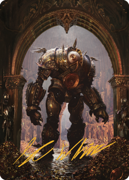 Marut Art Card (Gold-Stamped Signature) [Commander Legends: Battle for Baldur's Gate Art Series] | Gear Gaming Bentonville
