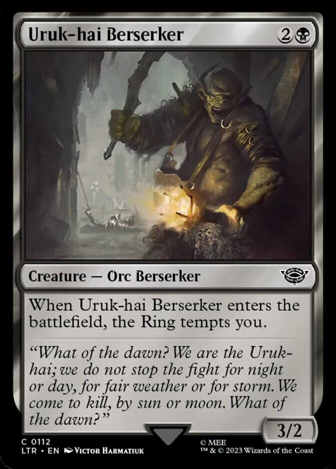 Uruk-hai Berserker [The Lord of the Rings: Tales of Middle-Earth] | Gear Gaming Bentonville