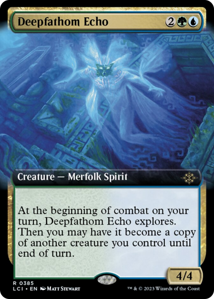 Deepfathom Echo (Extended Art) [The Lost Caverns of Ixalan] | Gear Gaming Bentonville