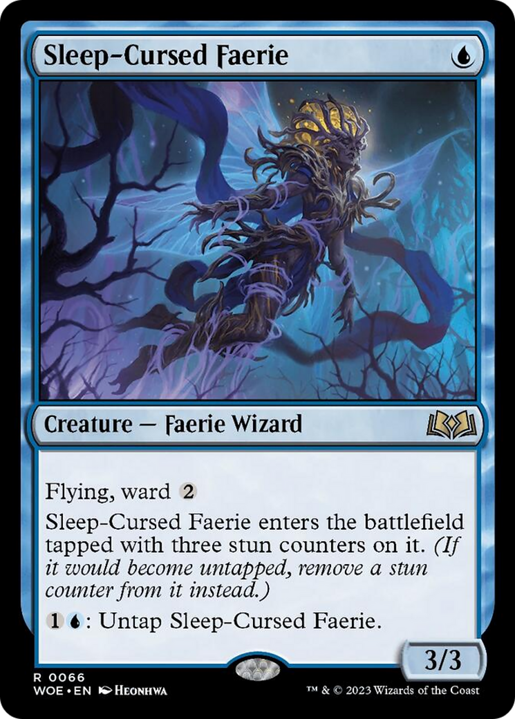 Sleep-Cursed Faerie [Wilds of Eldraine] | Gear Gaming Bentonville