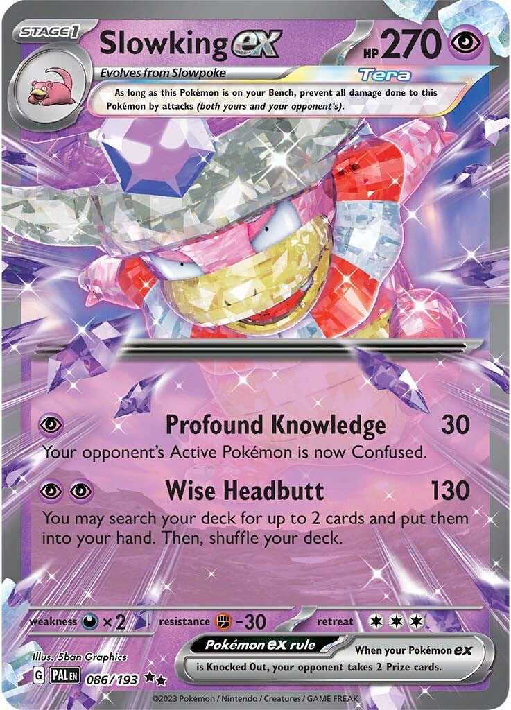 Slowking ex (086/193) [Scarlet & Violet: Paldea Evolved] | Gear Gaming Bentonville