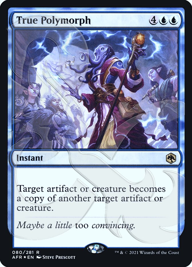 True Polymorph (Ampersand Promo) [Dungeons & Dragons: Adventures in the Forgotten Realms Promos] | Gear Gaming Bentonville