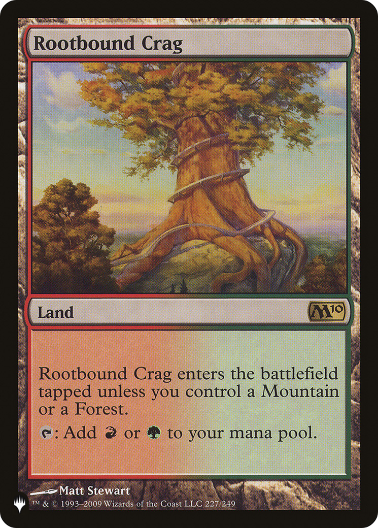 Rootbound Crag [The List] | Gear Gaming Bentonville