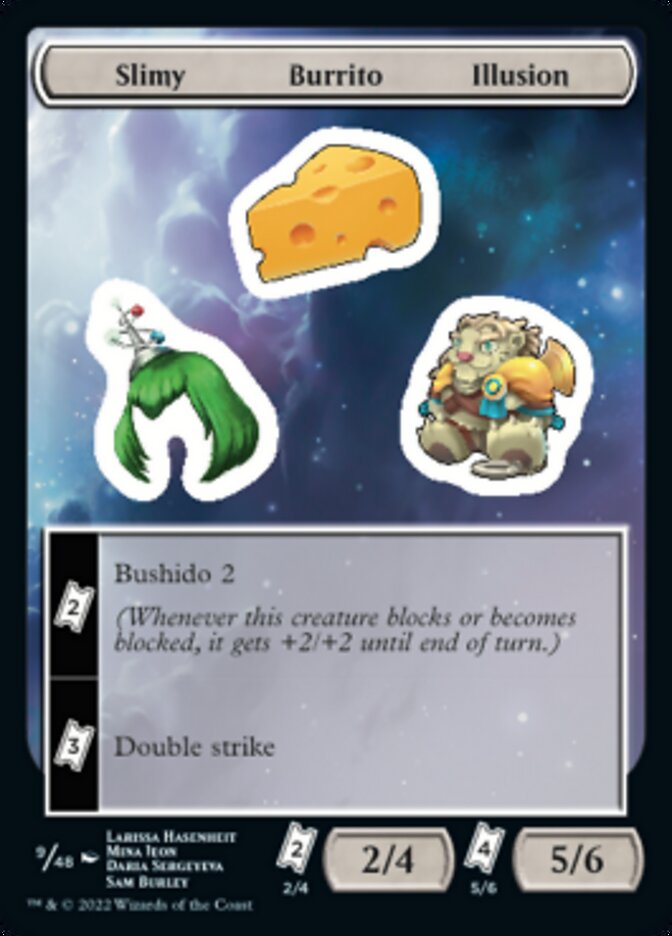 Slimy Burrito Illusion [Unfinity Stickers] | Gear Gaming Bentonville