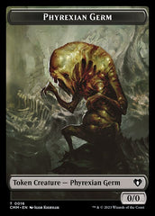 Eldrazi Spawn // Phyrexian Germ Double-Sided Token [Commander Masters Tokens] | Gear Gaming Bentonville