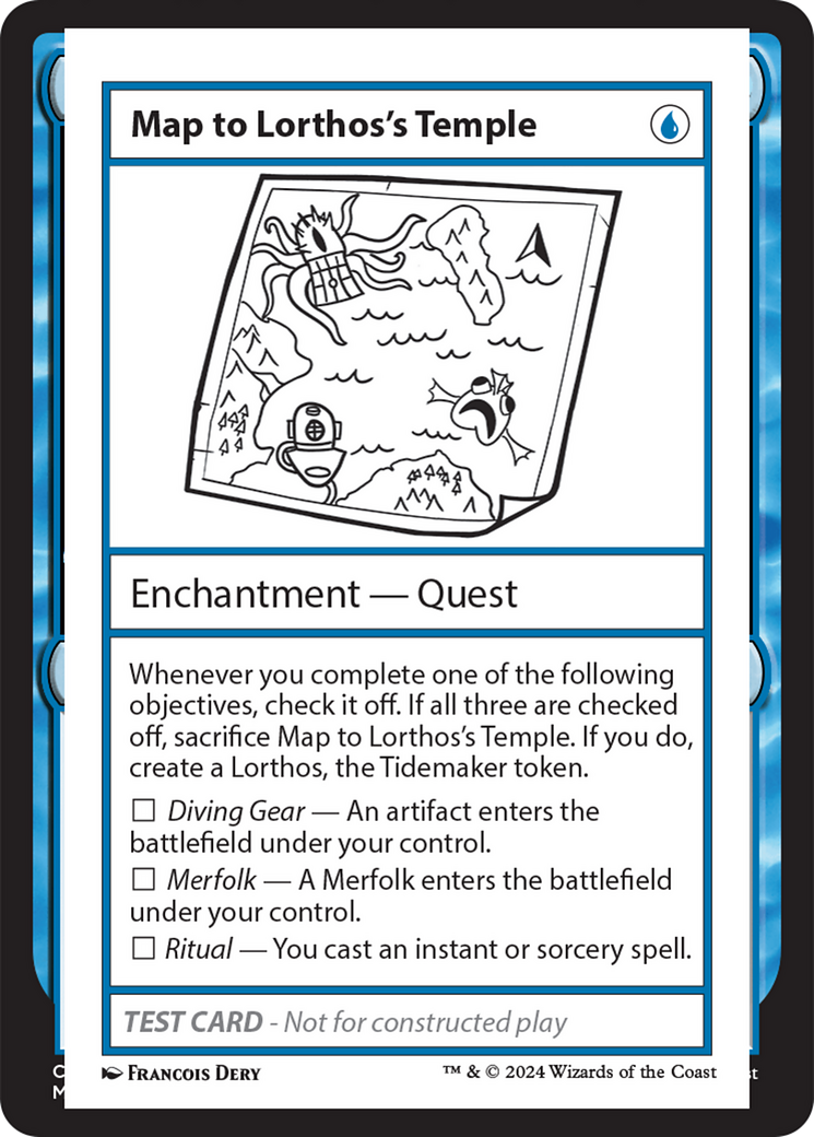 Map to Lorthos's Temple [Mystery Booster 2 Playtest Cards] | Gear Gaming Bentonville