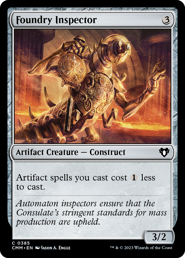 Foundry Inspector [Commander Masters] | Gear Gaming Bentonville