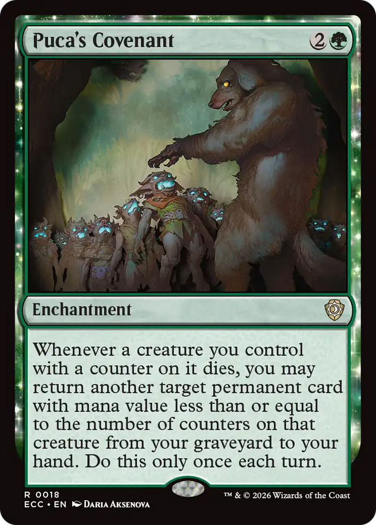 Puca's Covenant [Lorwyn Eclipsed Commander] | Gear Gaming Bentonville