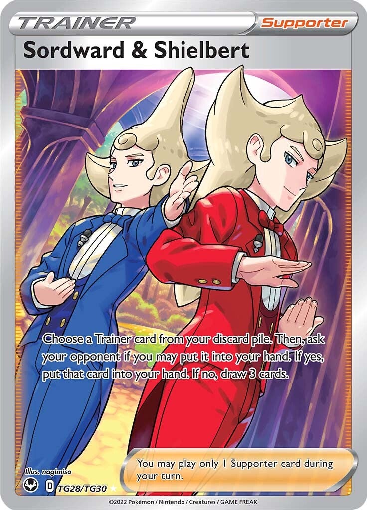 Sordward & Shielbert (TG28/TG30) [Sword & Shield: Silver Tempest] | Gear Gaming Bentonville