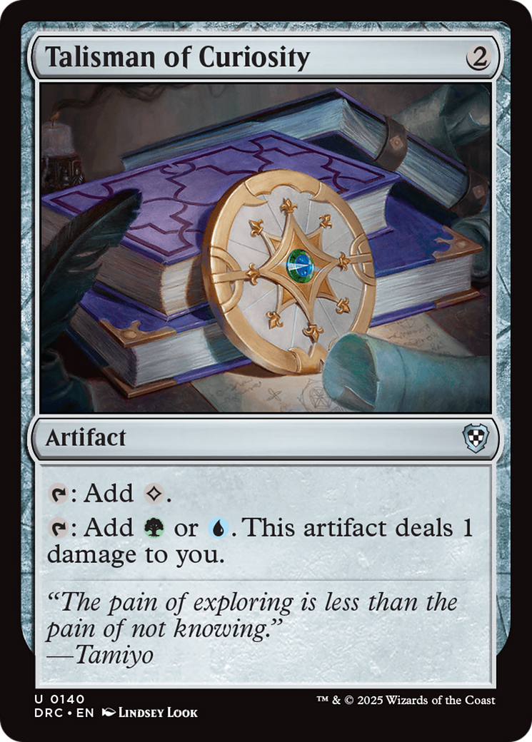 Talisman of Curiosity [Aetherdrift Commander] | Gear Gaming Bentonville