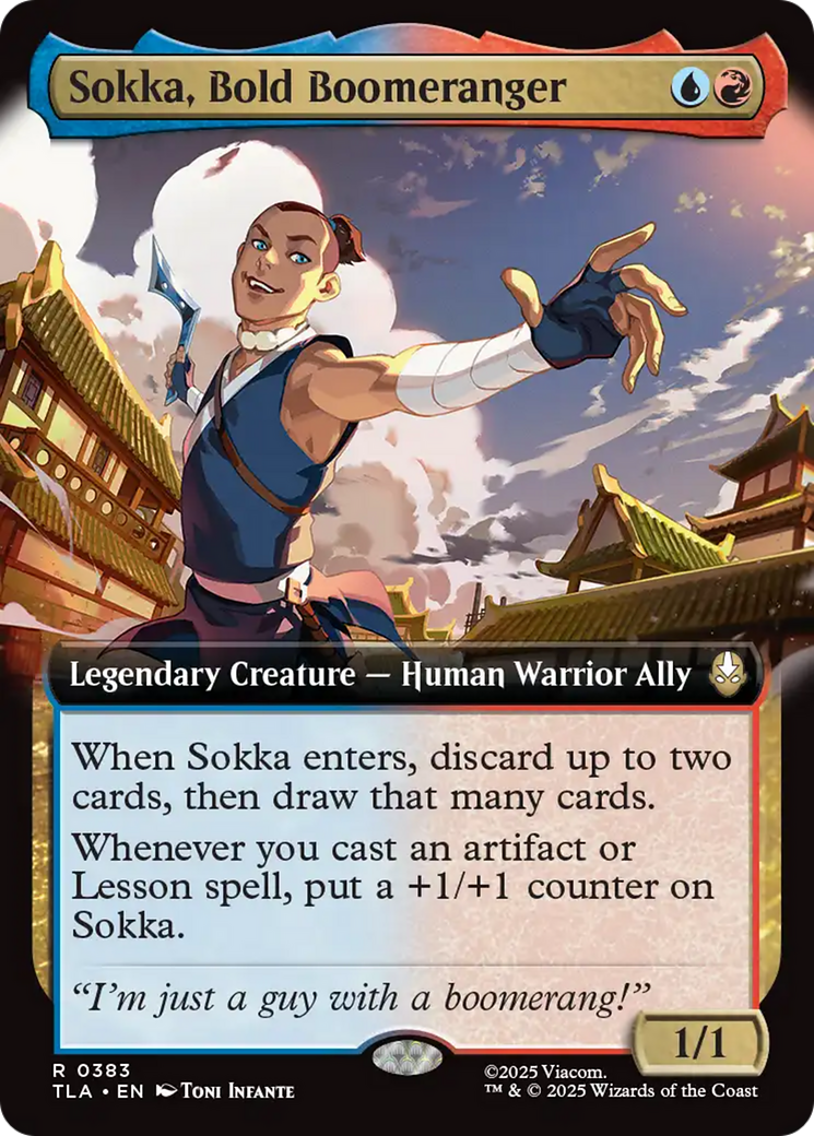 Sokka, Bold Boomeranger (Extended Art) [Avatar: The Last Airbender] | Gear Gaming Bentonville