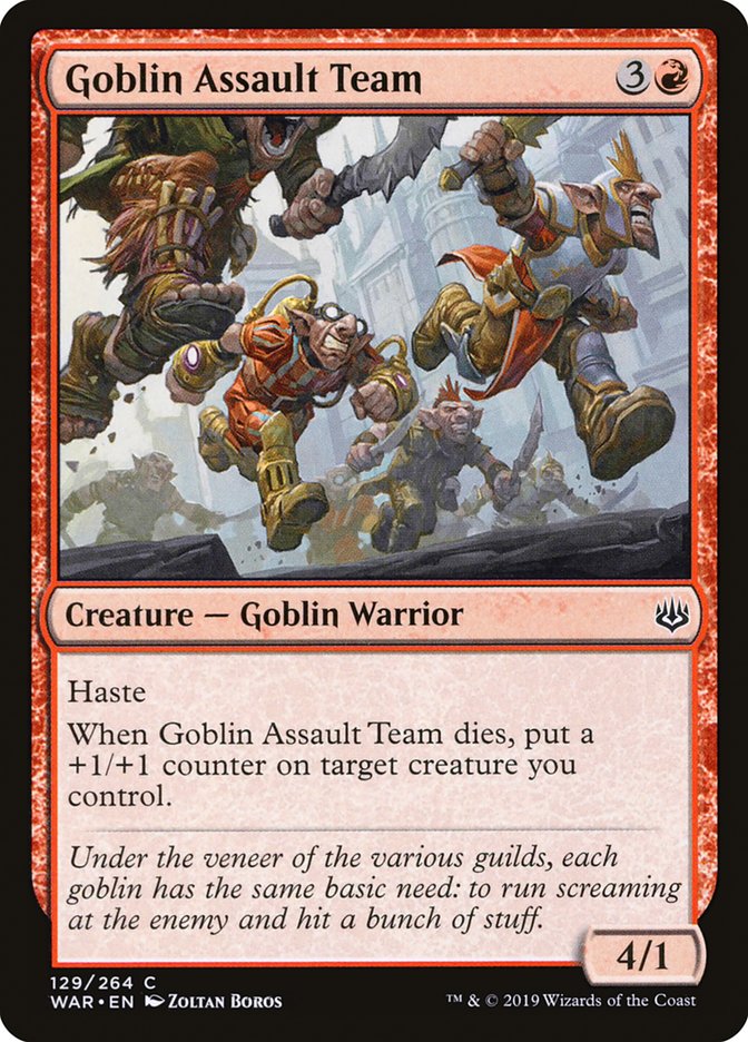 Goblin Assault Team [War of the Spark] | Gear Gaming Bentonville