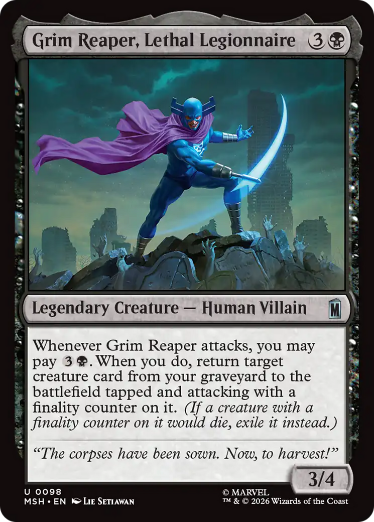 Grim Reaper, Lethal Legionnaire [Marvel Super Heroes] | Gear Gaming Bentonville