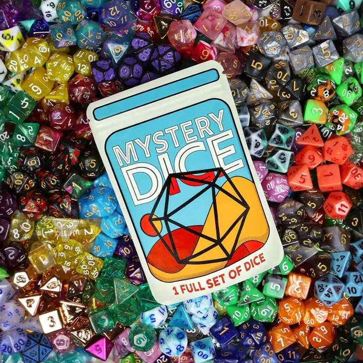 Mystery Dice - Full Set of 7 Polyhedral Dice | Gear Gaming Bentonville