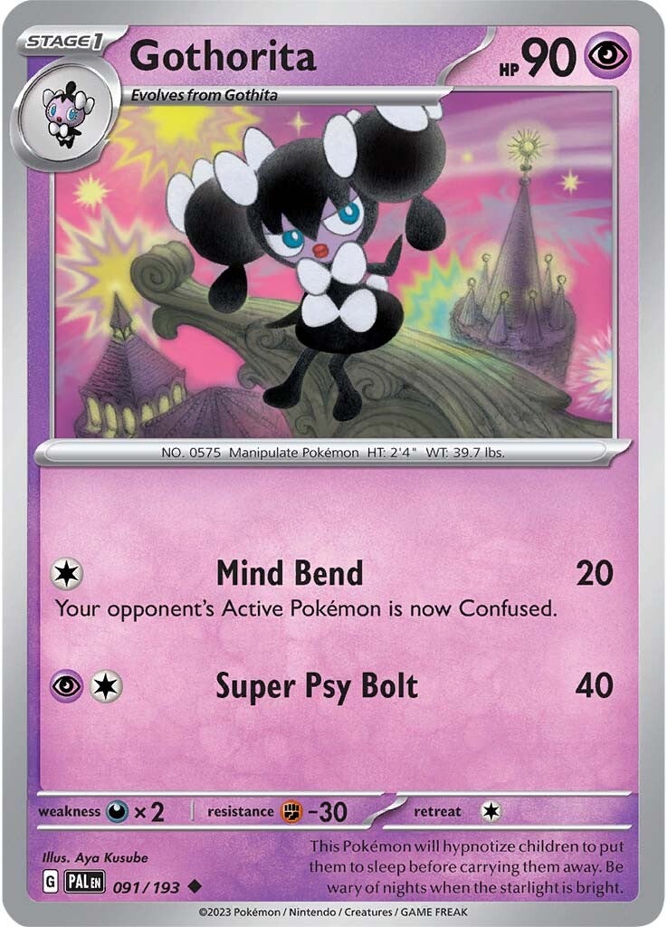 Gothorita (091/193) [Scarlet & Violet: Paldea Evolved] | Gear Gaming Bentonville
