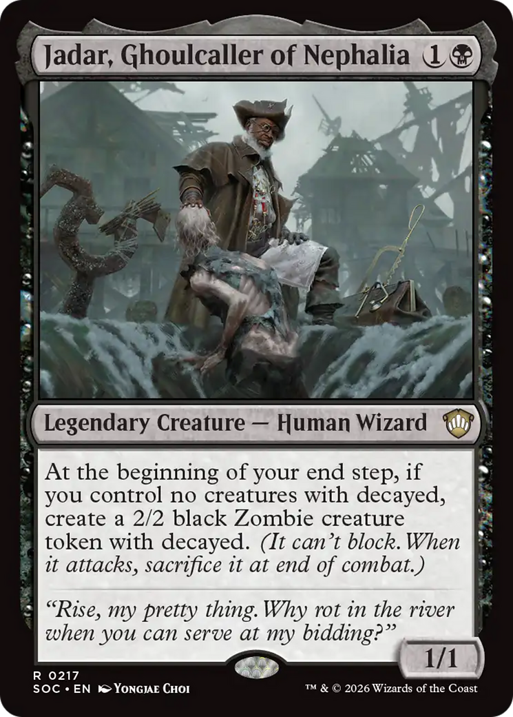 Jadar, Ghoulcaller of Nephalia [Secrets of Strixhaven Commander] | Gear Gaming Bentonville