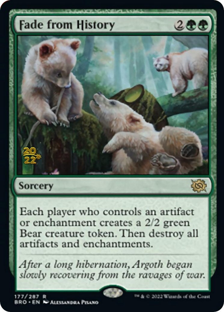 Fade from History [The Brothers' War Prerelease Promos] | Gear Gaming Bentonville
