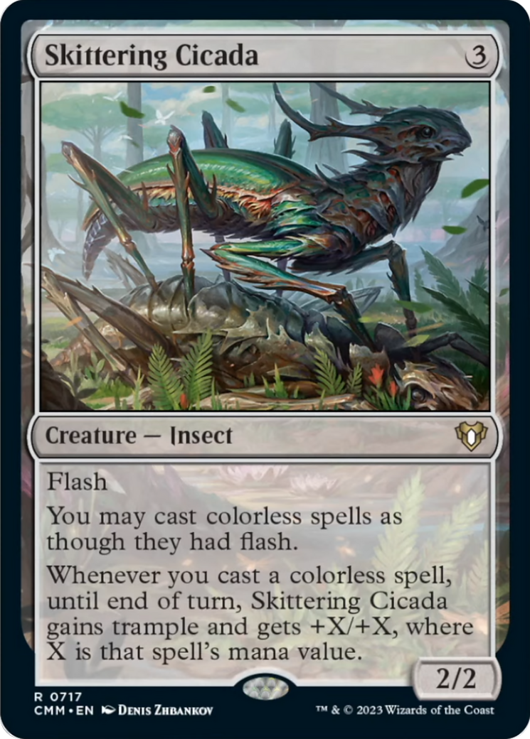 Skittering Cicada [Commander Masters] | Gear Gaming Bentonville