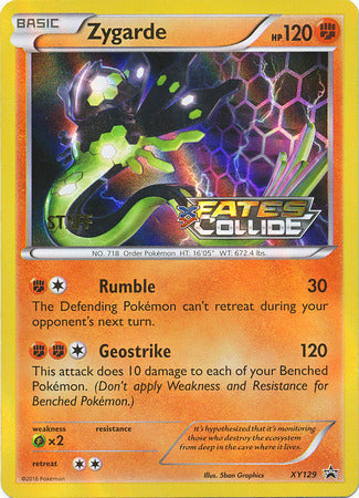 Zygarde (XY129) (Staff) [XY: Black Star Promos] | Gear Gaming Bentonville