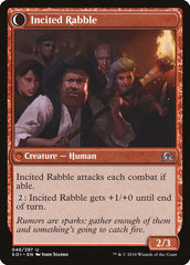 Town Gossipmonger // Incited Rabble [Shadows over Innistrad] | Gear Gaming Bentonville