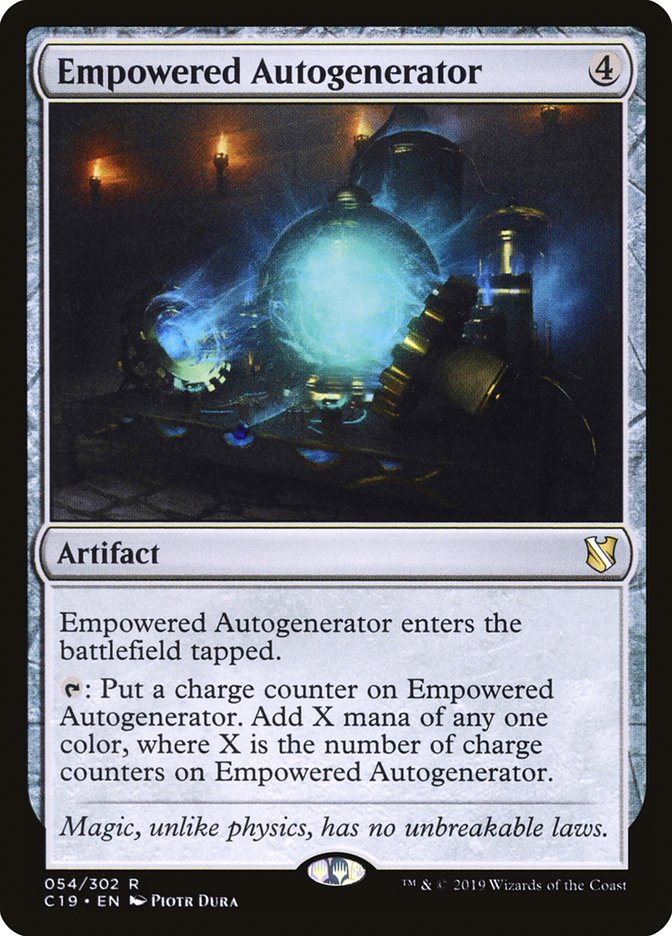 Empowered Autogenerator [Commander 2019] | Gear Gaming Bentonville