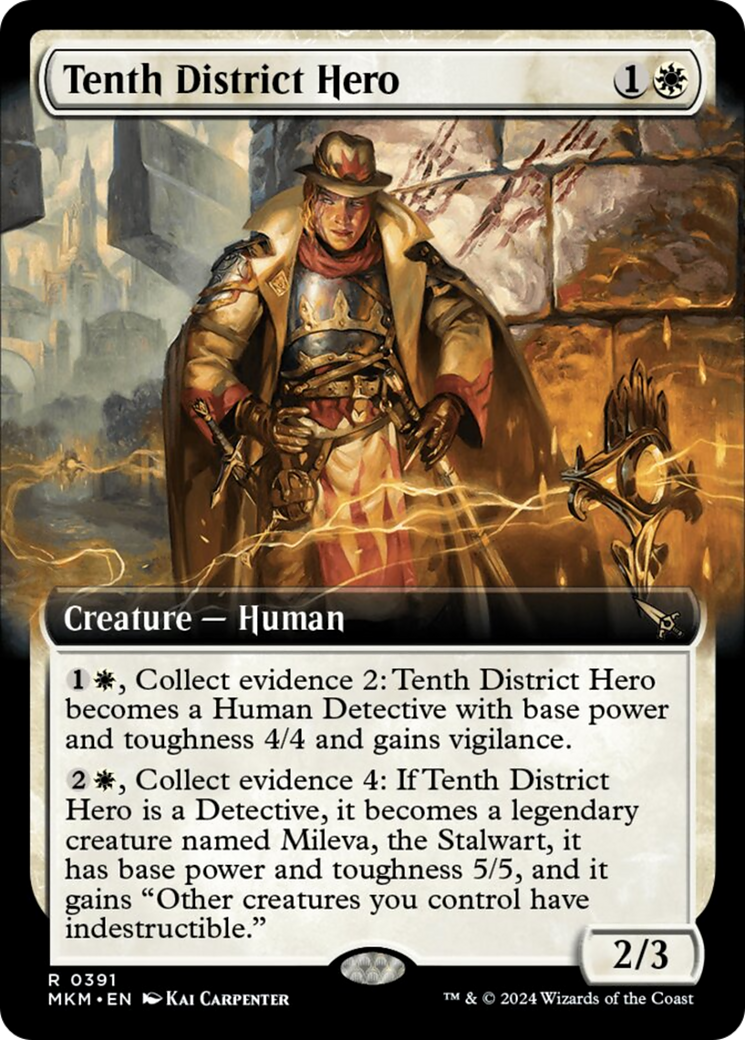 Tenth District Hero (Extended Art) [Murders at Karlov Manor] | Gear Gaming Bentonville