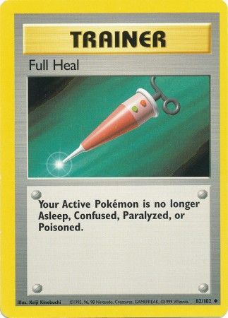 Full Heal (82/102) [Base Set Unlimited] | Gear Gaming Bentonville