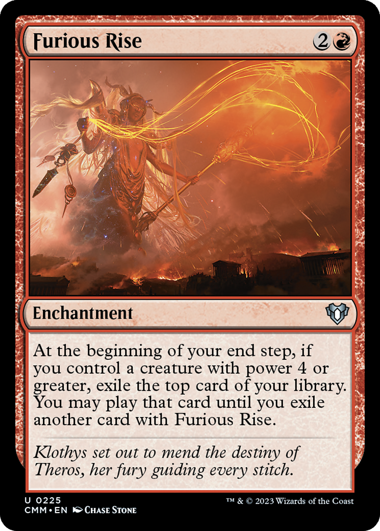 Furious Rise [Commander Masters] | Gear Gaming Bentonville