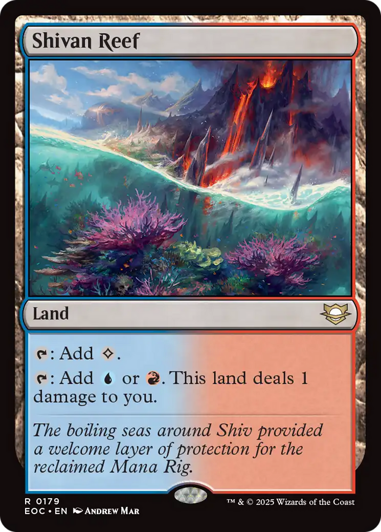 Shivan Reef [Edge of Eternities Commander] | Gear Gaming Bentonville