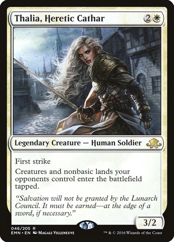 Thalia, Heretic Cathar [Eldritch Moon] | Gear Gaming Bentonville