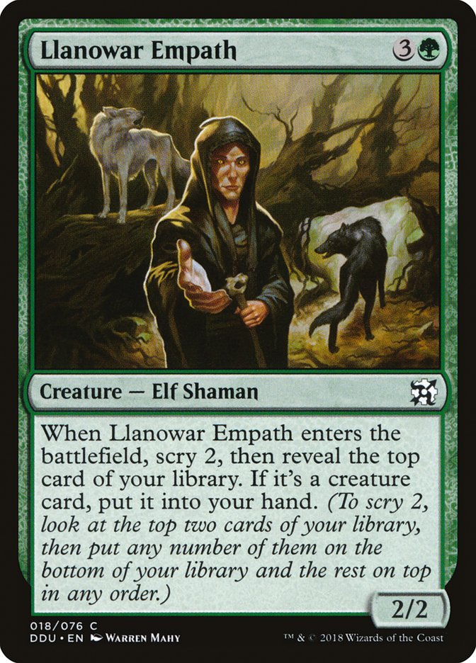 Llanowar Empath [Duel Decks: Elves vs. Inventors] | Gear Gaming Bentonville