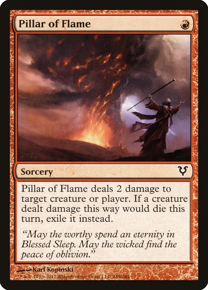 Pillar of Flame [Avacyn Restored] | Gear Gaming Bentonville