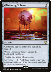 Glistening Sphere [Phyrexia: All Will Be One Commander] | Gear Gaming Bentonville