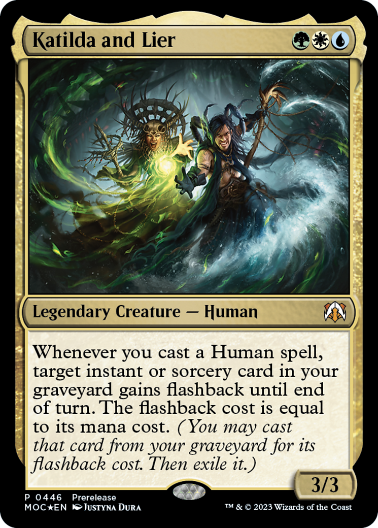 Katilda and Lier [March of the Machine Commander Prerelease Promos] | Gear Gaming Bentonville