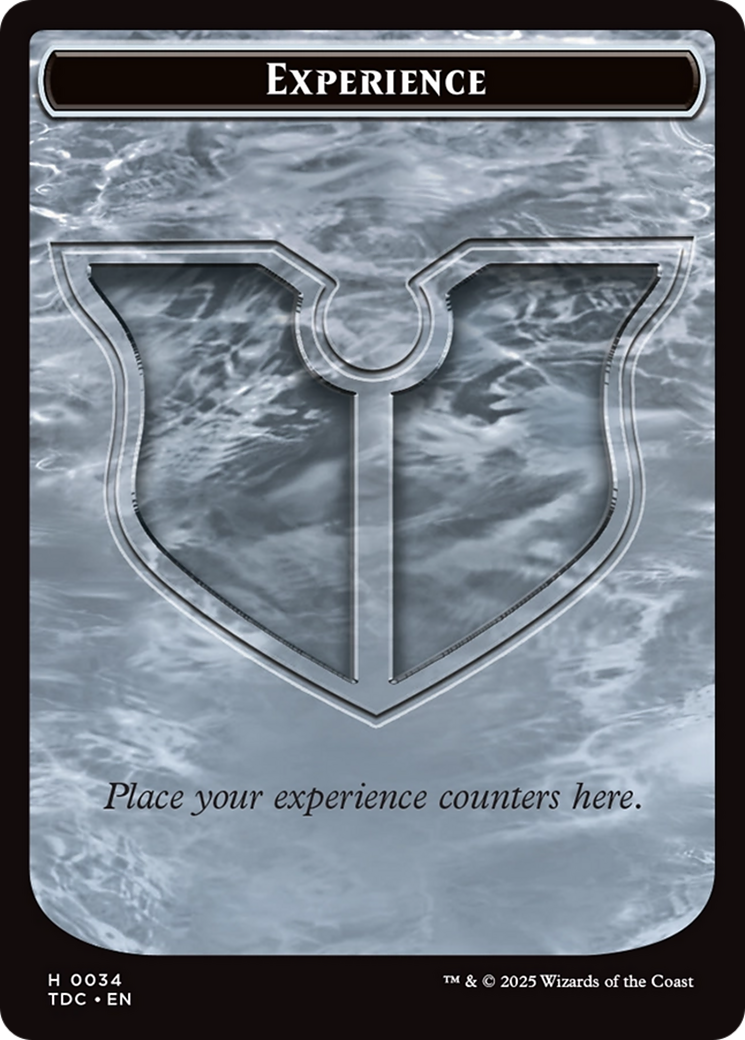 Experience // Treasure Double-Sided Token [Tarkir: Dragonstorm Commander Tokens] | Gear Gaming Bentonville