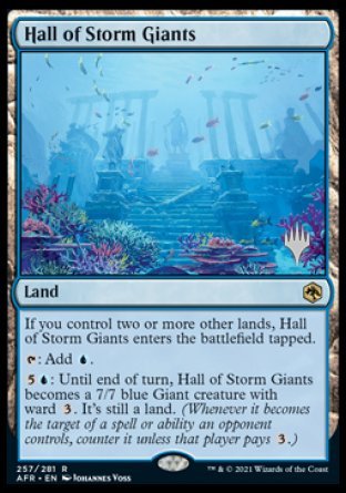 Hall of Storm Giants (Promo Pack) [Dungeons & Dragons: Adventures in the Forgotten Realms Promos] | Gear Gaming Bentonville