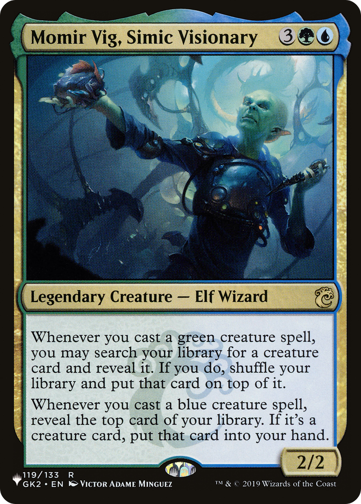 Momir Vig, Simic Visionary [The List Reprints] | Gear Gaming Bentonville