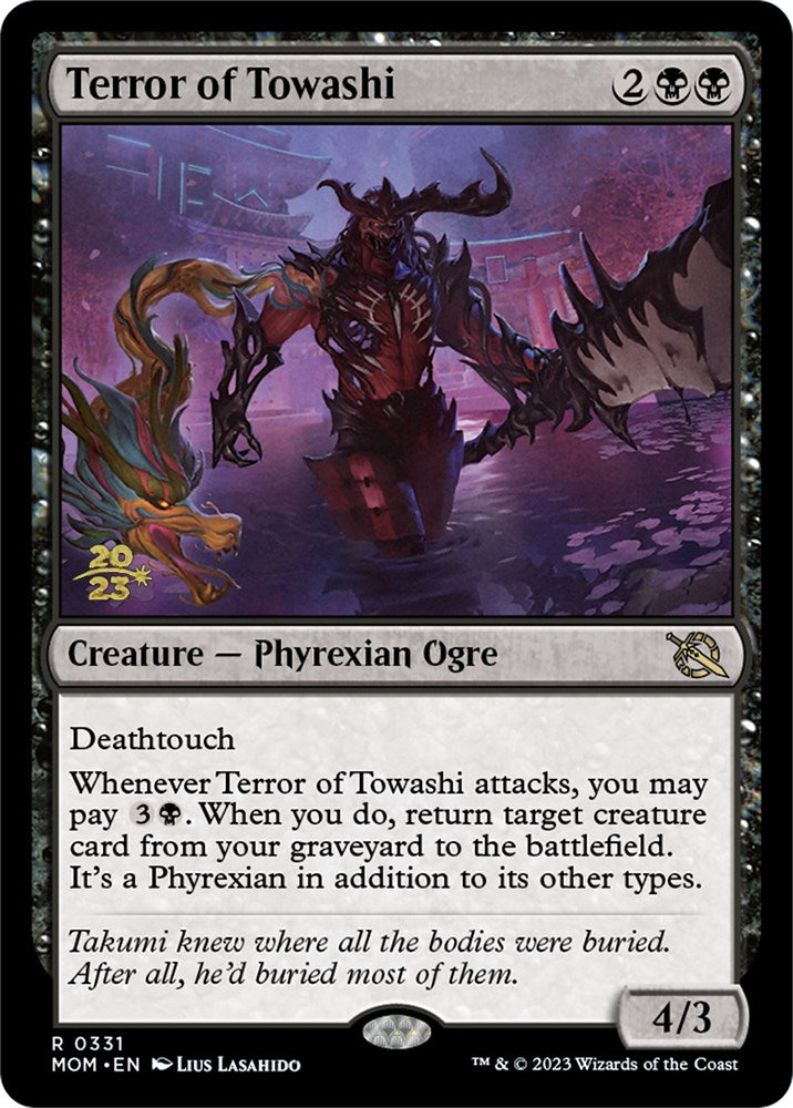 Terror of Towashi [March of the Machine Prerelease Promos] | Gear Gaming Bentonville