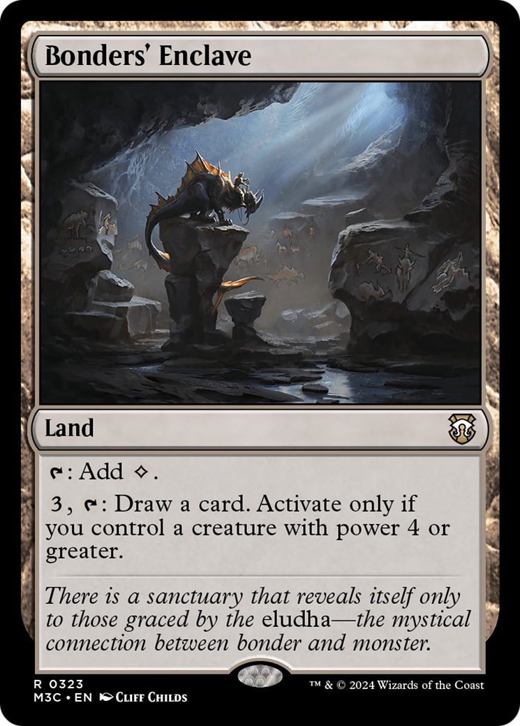 Bonders' Enclave (Ripple Foil) [Modern Horizons 3 Commander] | Gear Gaming Bentonville