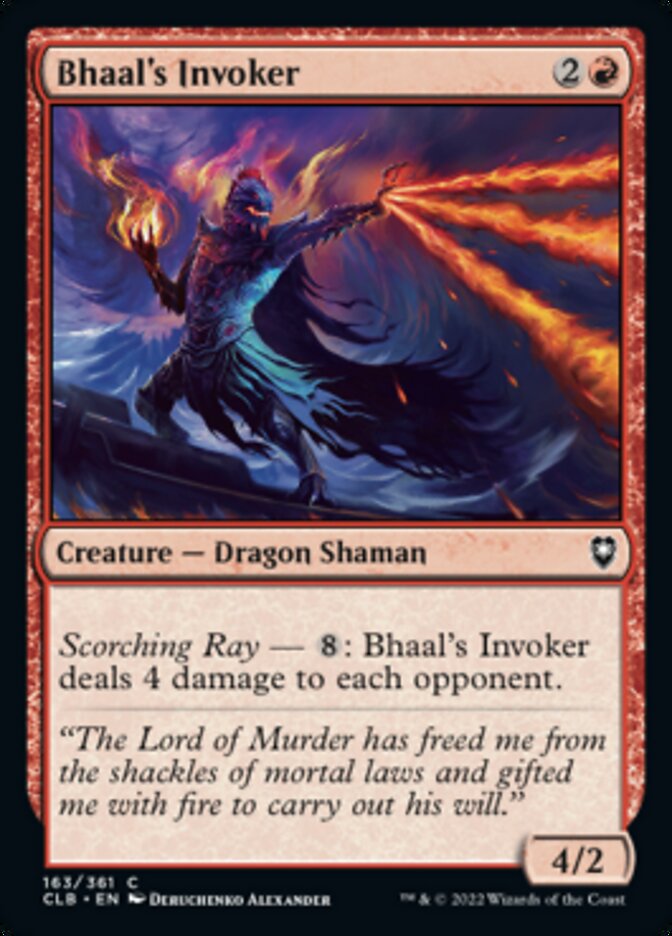 Bhaal's Invoker [Commander Legends: Battle for Baldur's Gate] | Gear Gaming Bentonville