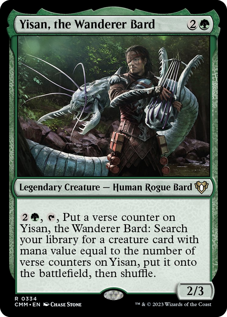 Yisan, the Wanderer Bard [Commander Masters] | Gear Gaming Bentonville