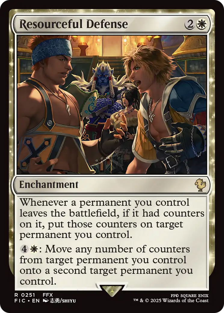Resourceful Defense [FINAL FANTASY Commander] | Gear Gaming Bentonville
