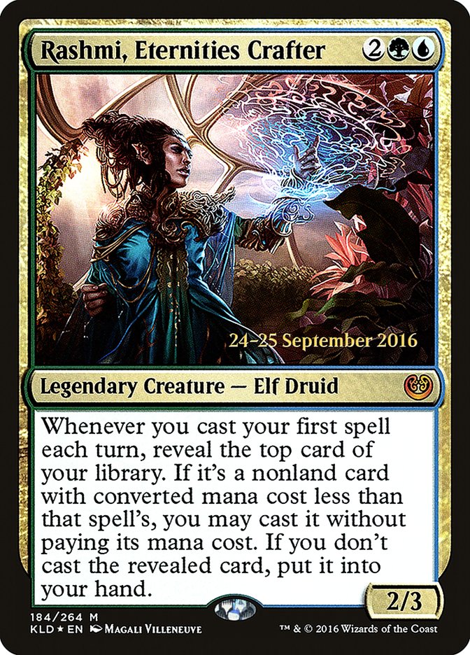 Rashmi, Eternities Crafter [Kaladesh Prerelease Promos] | Gear Gaming Bentonville