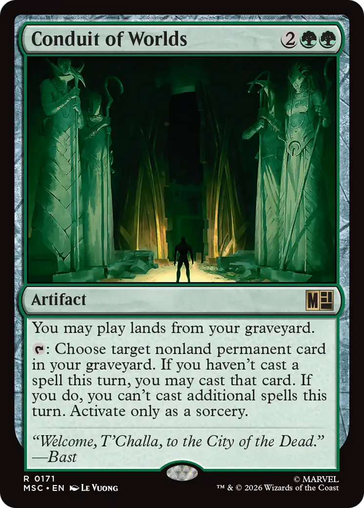 Conduit of Worlds (Surge Foil) [Marvel Super Heroes Commander] | Gear Gaming Bentonville