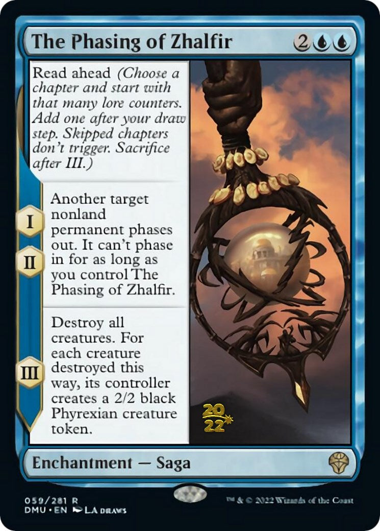 The Phasing of Zhalfir [Dominaria United Prerelease Promos] | Gear Gaming Bentonville