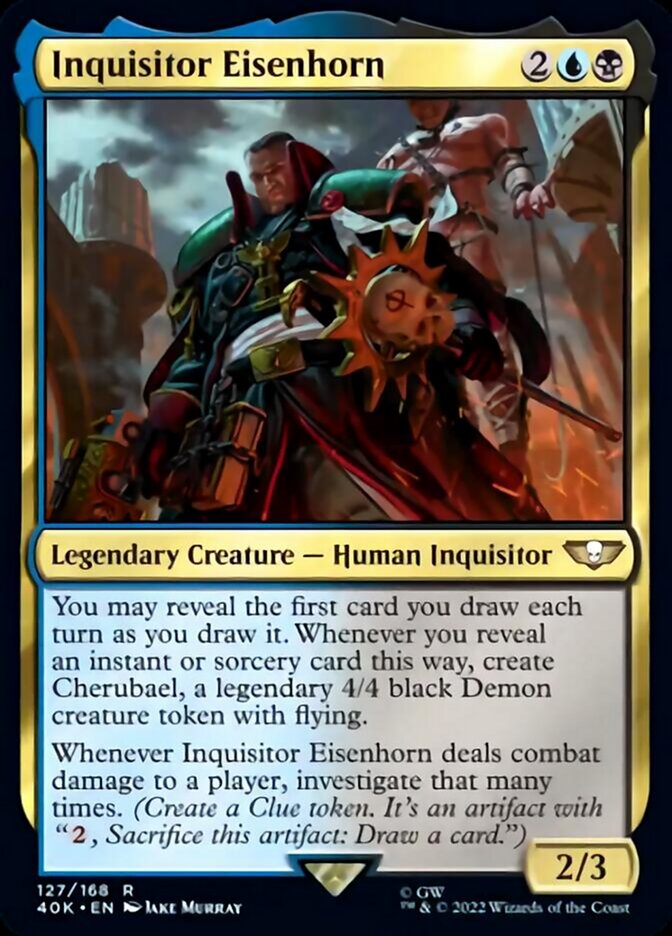 Inquisitor Eisenhorn (Surge Foil) [Warhammer 40,000] | Gear Gaming Bentonville