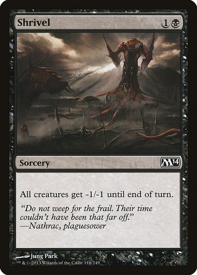 Shrivel [Magic 2014] | Gear Gaming Bentonville