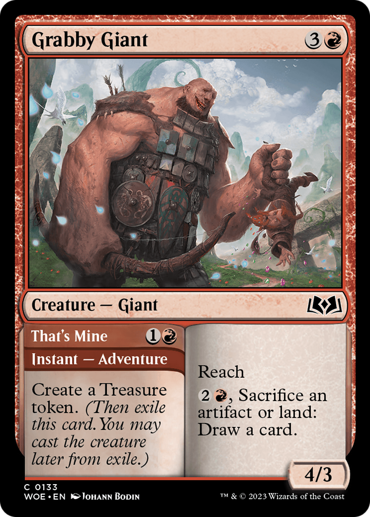 Grabby Giant // That's Mine [Wilds of Eldraine] | Gear Gaming Bentonville