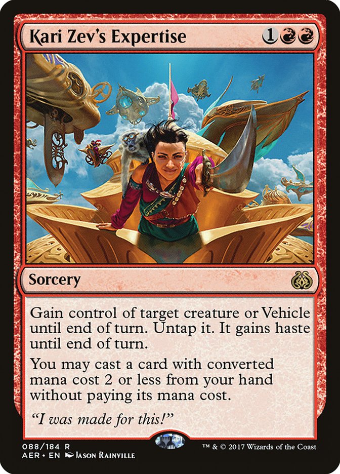 Kari Zev's Expertise [Aether Revolt] | Gear Gaming Bentonville